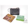 Image 1 : Two Liberty of London ladies scarves and a Radley London cross-body leather purse. All appear in goo