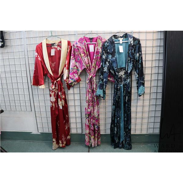 Three Jones of New York dressing gowns, all marked Large/ XL