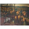 Image 1 : Lawren Harris, framed silkscreen print titlted "Algoma Country", 36" X 46"
