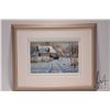 Image 2 : Isabel Levesque, canvas reproduction print titled " Home From Town", pencil signed by artist, 209/ 5