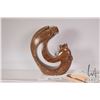 Image 3 : Leroy Henry, hand carved soaptone titled "Friends" celebrating the powers of the eagle, the lessons 
