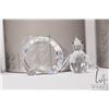 Image 4 : Five Swarovski Crystal figures including Night Owl 206138, Swarovski Swan 7633, Tirol plaque, and tw
