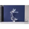 Image 5 : Four Swarovski Crystal figures including Dick Gosling 174963, Quacking Duck 7660, Owl 010016 and Chi