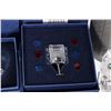 Image 4 : Six Swarovski Crystal figures including Large Owl 010022, small Swarovski swan, perfume bottle 10338