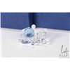 Image 5 : Six Swarovski Crystal figures including Large Owl 010022, small Swarovski swan, perfume bottle 10338