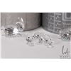 Image 4 : Four Swarovski Crystal figures including set of three chicks 014824, Bunny rabbit 7678, Set of baby 