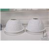 Image 2 : Two boxed Bernardaud "Les Lithohanies" VotiveLight Collection votive lamps, a small Murano glass per