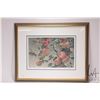 Image 2 : Robert Batman, framed limited edition print titled " Cardinal and Wild Apples", pencil signed by art