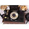 Image 3 : 4 Vintage phones including a Western Electric DI phone, 2 dial desk phones, and a wall phone