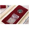 Image 4 : Three Swarovski Crystal SCS gifts including daisy head with bag of small daisies, red heart and swan