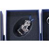 Image 4 : Five Swarovski Crystal collectibles including four Christmas ornaments and a candle