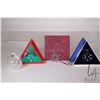 Image 1 : Four Swarovski Crystal ornaments including 1991, 1994 and 1992 snowflakes plus 2015 Christmas ball o