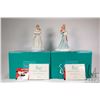 Image 1 : Two Walt Disney porcelain figurines including 4th release The Gift of Kindness Cinderella no. 400452