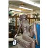 Image 2 : Kirsten Zuk, clay sculpture of a reclining nude woman, 16 1/2" in height, note: appears to have dama