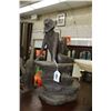 Image 3 : Kirsten Zuk, clay sculpture of a reclining nude woman, 16 1/2" in height, note: appears to have dama