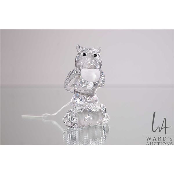Swarovski crystal "Disney Owl" 439534, 2 1/2" in height