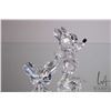 Image 2 : Swarovski crystal "Mickey Mouse" 687414, 4" in height plus a "Walt Disney Showcase" crystal mouse pl