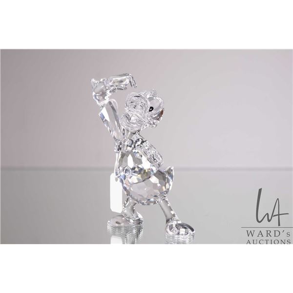Swarovski crystal "Donald Duck" 687339, 4" in height
