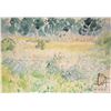 Image 1 : Rebecca Perehudoff, original watercolour painting, labeled on verso " August Pasture Near Emma Lake"