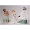 Image 1 : Three Royal Doulton figurines including Bunnykins Exclusive Collectors Club edition "Bunny's Bedtime