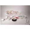 Image 1 : Two tray lots of collectible china including Dresden footed and pierced bowl, teacups and saucers in