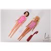 Image 1 : Two vintage Barbie dolls including TNT with possibly Fair Hair side glancing head with rooted lashes