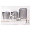 Image 1 : Three Swarovski crystal mice with original packaging
