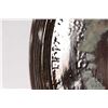 Image 4 : Artisan made drip glazed pottery bowl, initialled on underside "J H-1", 14" in diameter