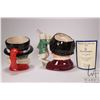 Image 3 : Two Royal Doulton character jugs including "Lewis Carroll" D7096 and "Beefeater" D6206