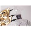 Image 4 : Selection of Swarovski loose crystal gemstones and masks plus assorted other crystal gemstones