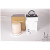 Image 1 : Swarovski Merry Crystal candles plus 25th Anniversary crystal plaque and small paperweight