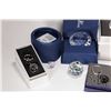 Image 9 : Large selection of Swarovski Crystal paperweights/ and plaques plus SCS gifts and polishing cloths e