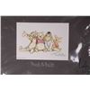 Image 3 : Two Swarovski collectible lithographs including Snow White and the Seven Dwarfs and Pooh & Pals, eac