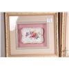 Image 2 : Three small decorative handpainted dish in gilt framed shadowboxes including two 9" X10" and one 12"