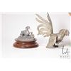 Image 3 : Selection of collectibles including 14" high porcelain "Bald Eagle" by Andrea, no. 7000, two Chilmar