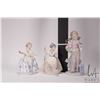 Image 2 : Three Lladro figurines including ranging from 5" to 7" in height