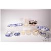 Image 1 : Large selection of porcelain collectibles, Mikado 11" X 8" Comport, 13" sandwich tray, two demis and