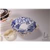 Image 2 : Large selection of porcelain collectibles, Mikado 11" X 8" Comport, 13" sandwich tray, two demis and