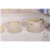 Image 4 : Large selection of porcelain collectibles, Mikado 11" X 8" Comport, 13" sandwich tray, two demis and