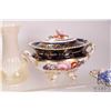 Image 5 : Large selection of porcelain collectibles, Mikado 11" X 8" Comport, 13" sandwich tray, two demis and
