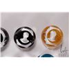 Image 3 : Selection of French Baccarat Crystal Cameo paperweight including Queen Elizabeth, Duke of Edinburgh,