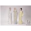 Image 1 : Three Royal Doulton figurines from the Reflection series including "Eastern Grace" HN3138, "Pensive"