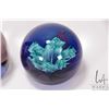 Image 2 : Four Caithness, Scotland numbered paperweights including "Jack in the box #771", "Floral Illusion #1