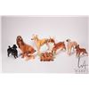 Image 1 : Eight vintage collectible dog figurines including Beswick, Coalport, Royal Doulton and Goebel