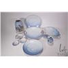 Image 1 : Tray lot of collectibles including Bing & Grondahl Royal Copenhagen 7 1/2" vase, 10" double handled 