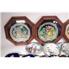 Image 2 : Large selection of collectible plates including three framed Rosenthal "Christmas Carols on Porcelai