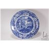 Image 1 : Spode "Italian Blue" trivet / plate 11 1/2" in diameter
