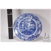 Image 2 : Spode "Italian Blue" trivet / plate 11 1/2" in diameter