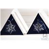 Image 2 : Four Swarovski Crystal collectible snowflakes including 2 X 2000, 1999 and 2006