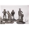 Image 2 : Twelve Franklin Mint fine pewter figurines 'People of Colonial America" including "The Lobsterman", 